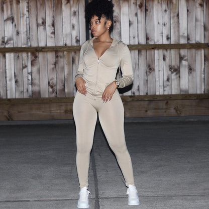 Cutie Tracksuit (nude) - Efféminé Face Fear